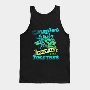 Couples fishing together Tank Top